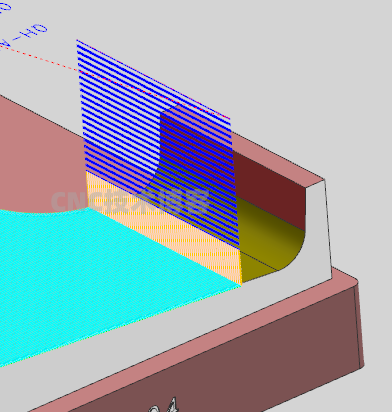分享NX如何解决爬面使用检查体后大量跳刀的问题